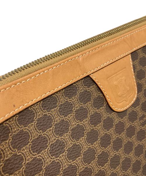 CELINE（セリーヌ）CELINE (セリーヌ) クラッチバッグ ブラウンの古着・服飾アイテム