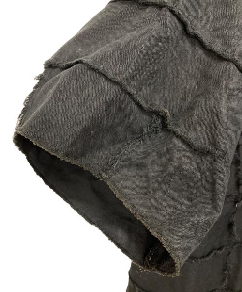 DRAWER（ドゥロワー）Drawer (ドゥロワー) 半袖ブラウス ブラック サイズ:36の古着・服飾アイテム