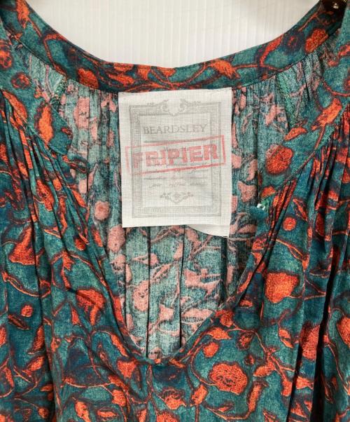 BEARDSLEY（ビアズリー）BEARDSLEY (ビアズリー) ブラウスワンピース グリーン サイズ:Fの古着・服飾アイテム