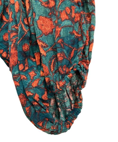 BEARDSLEY（ビアズリー）BEARDSLEY (ビアズリー) ブラウスワンピース グリーン サイズ:Fの古着・服飾アイテム