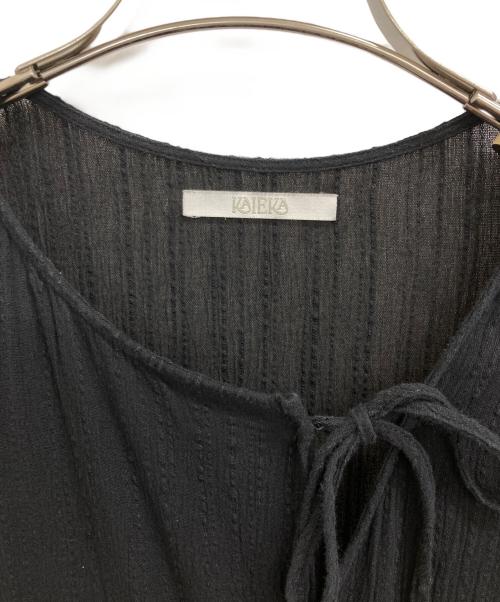 KAIEKA（カイエカ）kaieka (カイエカ) ワンピース ブラック サイズ:01の古着・服飾アイテム
