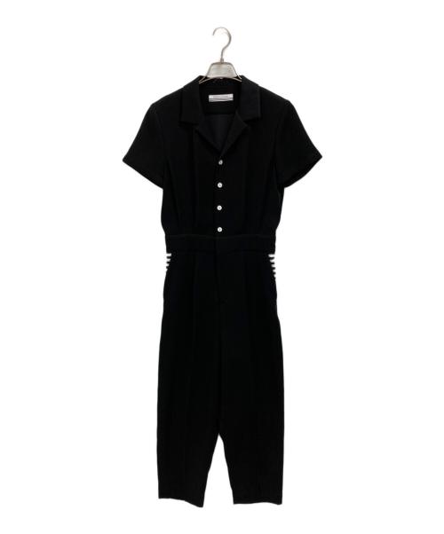 BORDERS at BALCONY（ボーダーズアットバルコニー）BORDERS at BALCONY (ボーダーズアットバルコニー) オールインワン ブラック サイズ:36の古着・服飾アイテム
