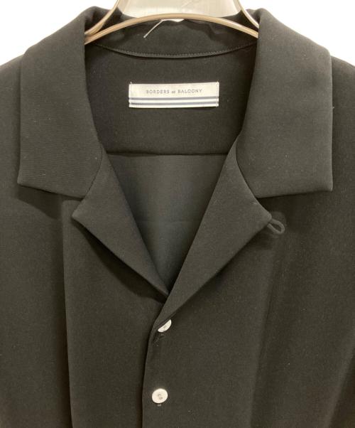 BORDERS at BALCONY（ボーダーズアットバルコニー）BORDERS at BALCONY (ボーダーズアットバルコニー) オールインワン ブラック サイズ:36の古着・服飾アイテム