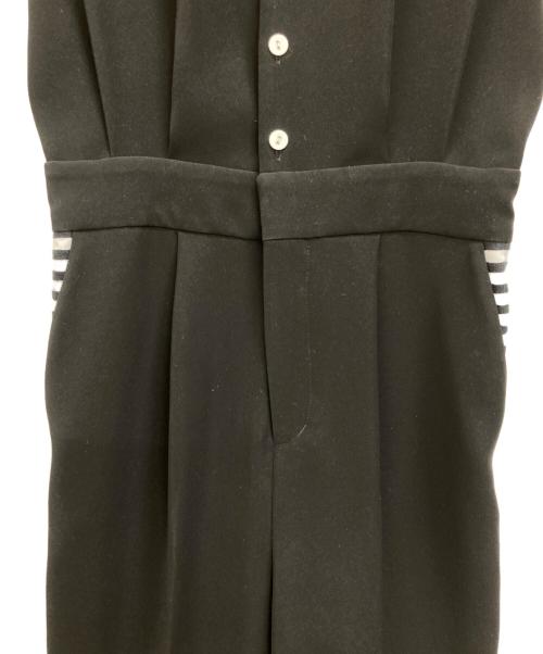 BORDERS at BALCONY（ボーダーズアットバルコニー）BORDERS at BALCONY (ボーダーズアットバルコニー) オールインワン ブラック サイズ:36の古着・服飾アイテム