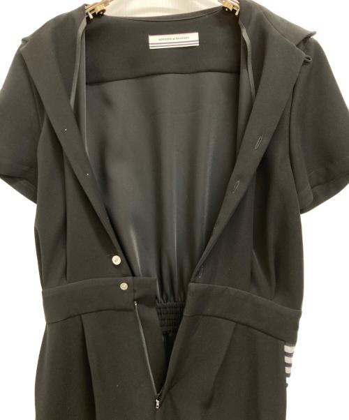 BORDERS at BALCONY（ボーダーズアットバルコニー）BORDERS at BALCONY (ボーダーズアットバルコニー) オールインワン ブラック サイズ:36の古着・服飾アイテム