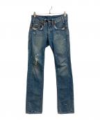 TRUE RELIGIONトゥルー レリジョン）の古着「デニムパンツ」｜インディゴ