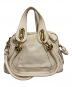 Chloeクロエ）の古着「パラティ2WAYショルダーバッグ」｜ベージュ