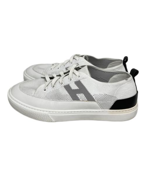 HERMES（エルメス）HERMES (エルメス) ローカットスニーカー ホワイト サイズ:40.5の古着・服飾アイテム