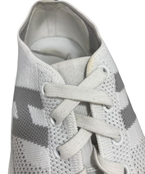 HERMES（エルメス）HERMES (エルメス) ローカットスニーカー ホワイト サイズ:40.5の古着・服飾アイテム