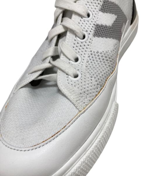 HERMES（エルメス）HERMES (エルメス) ローカットスニーカー ホワイト サイズ:40.5の古着・服飾アイテム