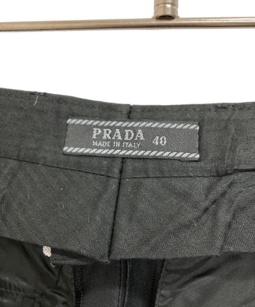 PRADA（プラダ）PRADA (プラダ) パンツ ブラック サイズ:40の古着・服飾アイテム
