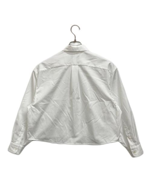 A.P.C.（アーペーセー）A.P.C. (アーペーセー) ショートストレートシャツ ホワイト サイズ:34の古着・服飾アイテム