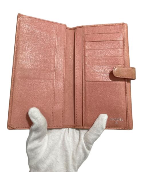 CHANEL（シャネル）CHANEL (シャネル) カメリア長財布 ピンクの古着・服飾アイテム