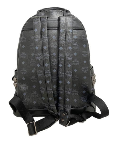 MCM（エムシーエム）MCM (エムシーエム) STARK サイドスタッズ バックパック ブラックの古着・服飾アイテム