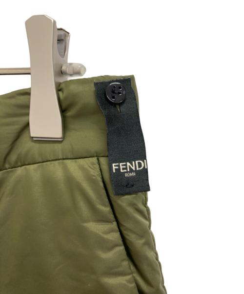 FENDI（フェンディ）FENDI (フェンディ) ナイロンパンツ カーキ サイズ:46の古着・服飾アイテム