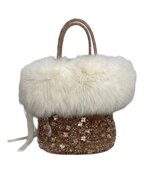 ANTEPRIMA（アンテプリマ）ANTEPRIMA (アンテプリマ) フィオリトゥーラハンドバッグ ピンクの古着・服飾アイテム