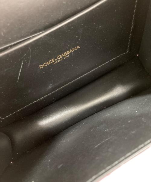 DOLCE & GABBANA（ドルチェ＆ガッバーナ）DOLCE & GABBANA (ドルチェ＆ガッバーナ) ディヴォーション トップハンドル2WAYチェーンバッグ ピンクの古着・服飾アイテム