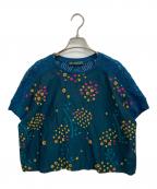 M.&KYOKOエムアンドキョウコ）の古着「ブラウス」｜ネイビー