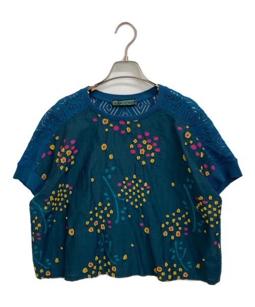 M.&KYOKO（エムアンドキョウコ）M.&KYOKO (エムアンドキョウコ) ブラウス ネイビー サイズ:Freeの古着・服飾アイテム