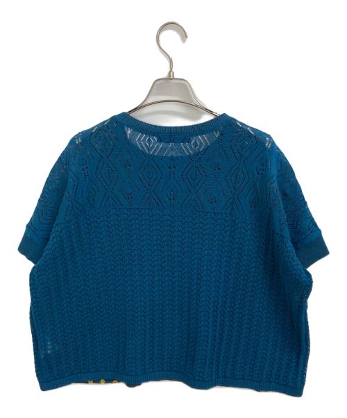 M.&KYOKO（エムアンドキョウコ）M.&KYOKO (エムアンドキョウコ) ブラウス ネイビー サイズ:Freeの古着・服飾アイテム