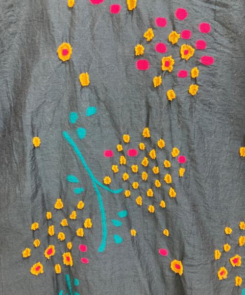 M.&KYOKO（エムアンドキョウコ）M.&KYOKO (エムアンドキョウコ) ブラウス ネイビー サイズ:Freeの古着・服飾アイテム