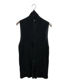 EMPORIO ARMANI（エンポリオアルマーニ）の古着「ニットベスト」｜ブラック