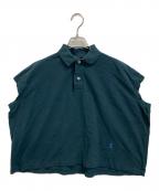 45Rフォーティファイブ・アール）の古着「ノースリーブポロシャツ」｜グリーン