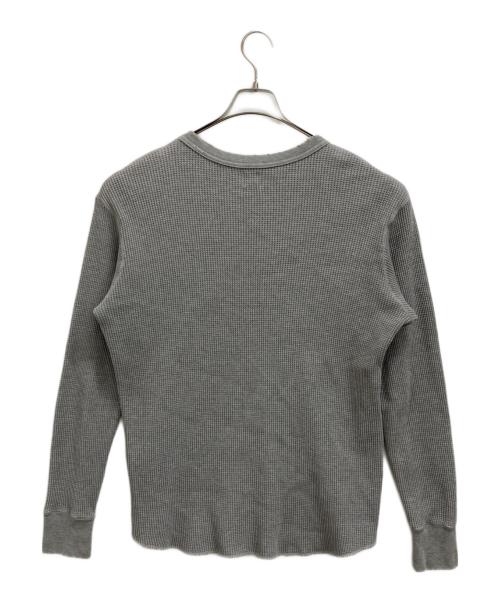 Ron Herman（ロンハーマン）Ron Herman (ロンハーマン) サーマルロングスリーブカットソー グレー サイズ:Sの古着・服飾アイテム