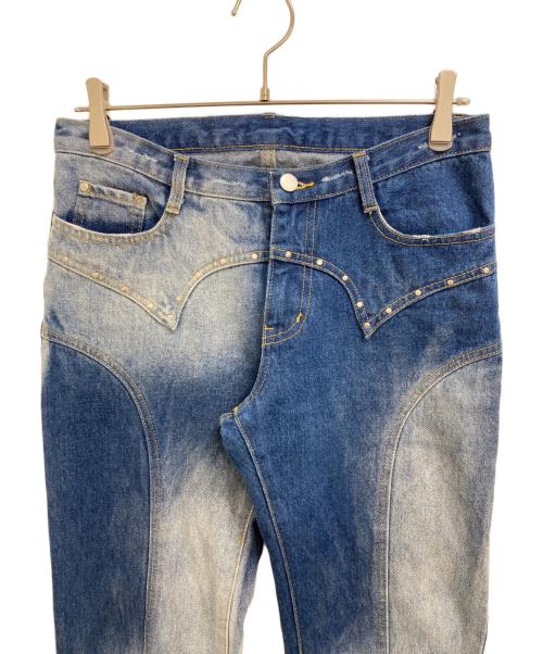 kunth marf（クヌースマーフ）kunth marf (クヌースマーフ) デニムパンツ インディゴ サイズ:Sの古着・服飾アイテム