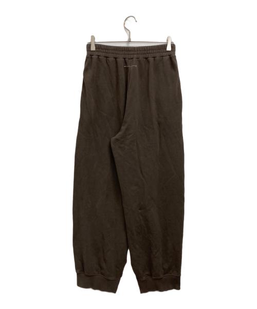 MM6 Maison Margiela（エムエムシックスメゾンマルジェラ）MM6 Maison Margiela (エムエムシックスメゾンマルジェラ) Side Cut Sweatpants ブラウン サイズ:Mの古着・服飾アイテム