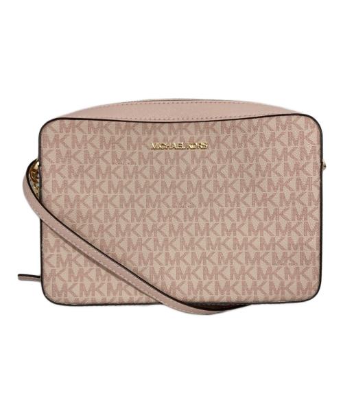 MICHAEL KORS（マイケル・コース）MICHAEL KORS (マイケルコース) ショルダーバッグ ピンクの古着・服飾アイテム