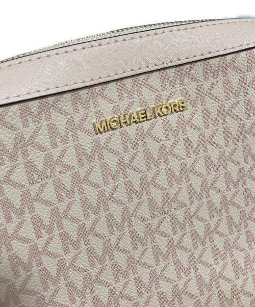 MICHAEL KORS（マイケル・コース）MICHAEL KORS (マイケルコース) ショルダーバッグ ピンクの古着・服飾アイテム