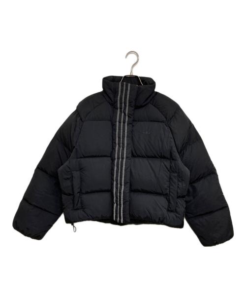 adidas（アディダス）adidas (アディダス) ショートダウンジャケット ブラック サイズ:Mの古着・服飾アイテム