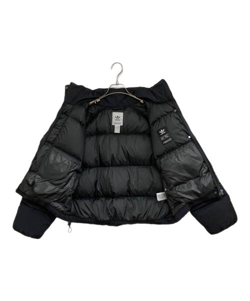 adidas（アディダス）adidas (アディダス) ショートダウンジャケット ブラック サイズ:Mの古着・服飾アイテム