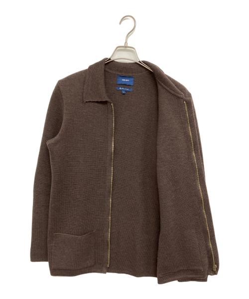 JOSE LEVY（ジョゼ・レヴィ）JOSE LEVY (ジョゼ・レヴィ) ニットジャケット ブラウン サイズ:Sの古着・服飾アイテム