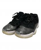 NIKEナイキ）の古着「AIR JORDAN 11 RETRO LOW」｜ブラック