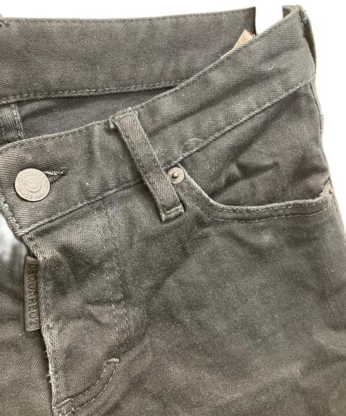 DSQUARED2（ディースクエアード）DSQUARED2 (ディースクエアード) デニムパンツ ブラック サイズ:42の古着・服飾アイテム