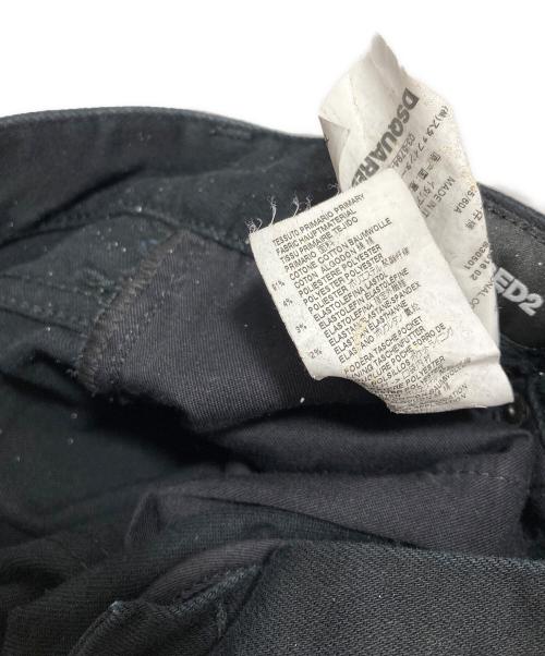 DSQUARED2（ディースクエアード）DSQUARED2 (ディースクエアード) デニムパンツ ブラック サイズ:42の古着・服飾アイテム