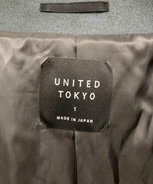 UNITED TOKYO（ユナイテッドトーキョー）UNITED TOKYO (ユナイテッドトーキョー) ステンカラーコート グリーン サイズ:1の古着・服飾アイテム