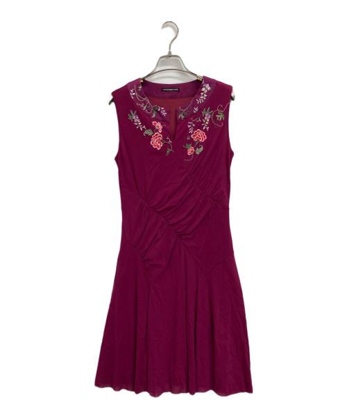 VIVIENNE TAM（ヴィヴィアンタム）VIVIENNE TAM (ヴィヴィアンタム) ワンピース パープル サイズ:40の古着・服飾アイテム