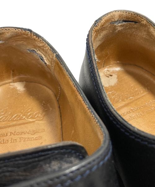 PARABOOT（パラブーツ）PARABOOT (パラブーツ) ダブルモンクストラップシューズ ブラック サイズ:7の古着・服飾アイテム