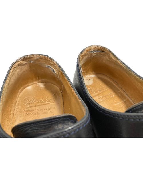 PARABOOT（パラブーツ）PARABOOT (パラブーツ) ダブルモンクストラップシューズ ブラック サイズ:7の古着・服飾アイテム