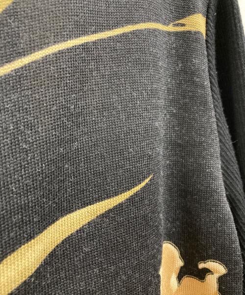 LEONARD（レオナール）LEONARD (レオナール) ニットジャケット ブラック サイズ:Lの古着・服飾アイテム