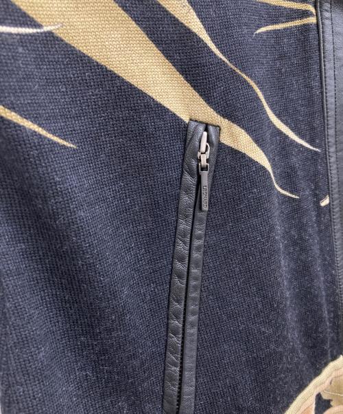 LEONARD（レオナール）LEONARD (レオナール) ニットジャケット ブラック サイズ:Lの古着・服飾アイテム