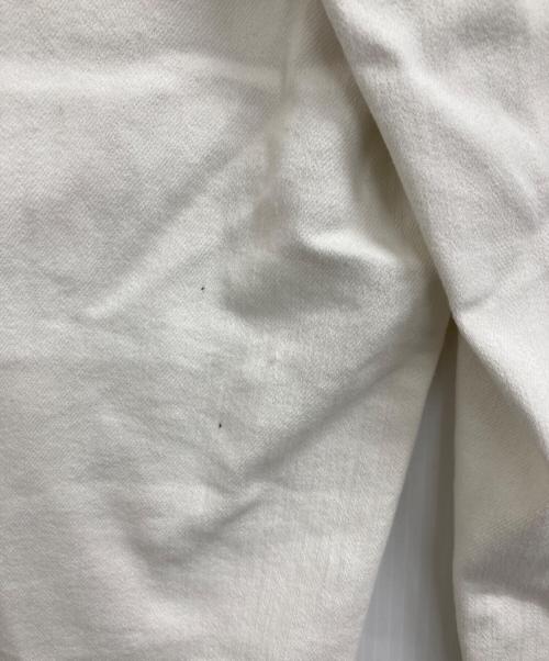 YANUK（ヤヌーク）YANUK (ヤヌーク) ワイドストレートデニムパンツ ホワイト サイズ:25の古着・服飾アイテム