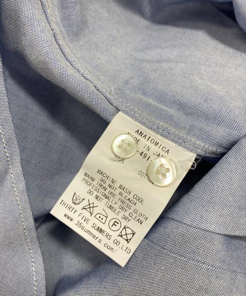 ANATOMICA（アナトミカ）ANATOMICA (アナトミカ) シャツ スカイブルー サイズ:XLの古着・服飾アイテム