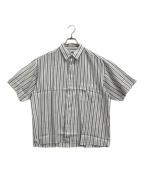 H BEAUTY&YOUTHエイチ ビューティー&ユース）の古着「半袖シャツ」｜ホワイト