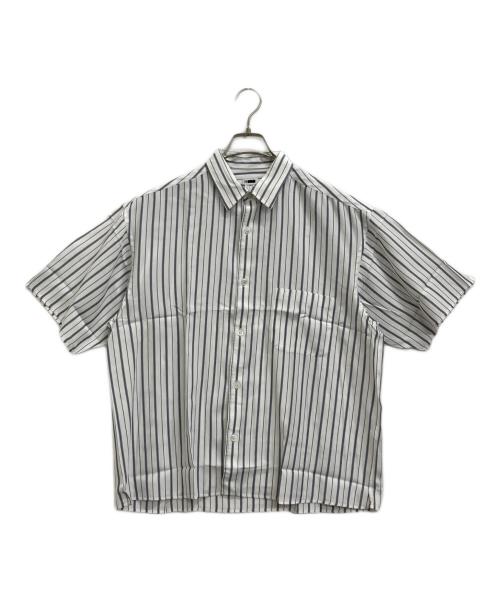 H BEAUTY&YOUTH（エイチ ビューティー&ユース）H BEAUTY&YOUTH (エイチ ビューティー&ユース) 半袖シャツ ホワイト サイズ:Lの古着・服飾アイテム