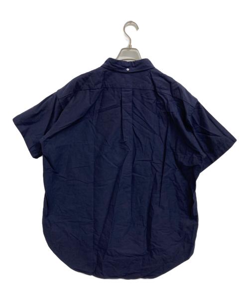 Graphpaper（グラフペーパー）Graphpaper (グラフペーパー) Oxford S／S B．D Box Shirt ネイビー サイズ:3の古着・服飾アイテム