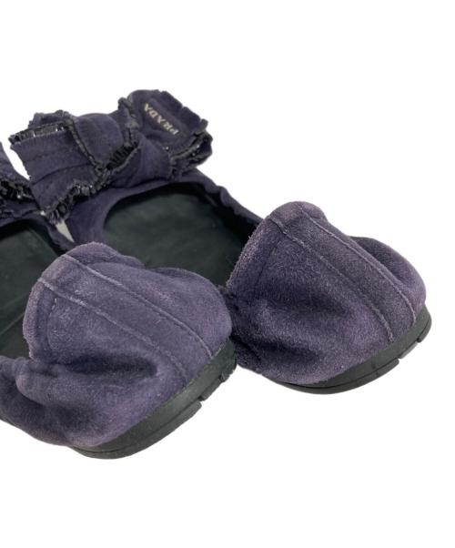 PRADA（プラダ）PRADA (プラダ) パンプス ネイビー サイズ:37 1/2の古着・服飾アイテム